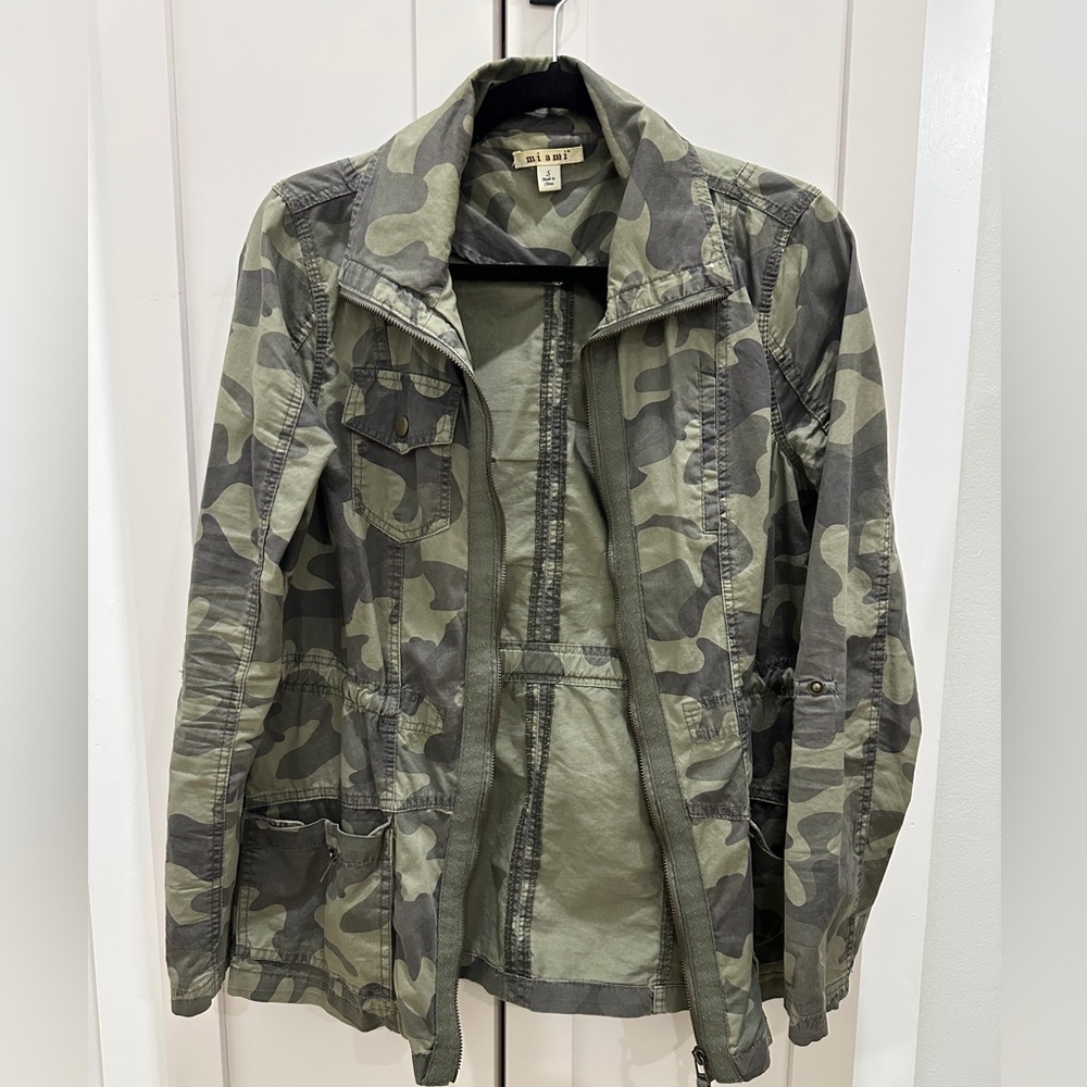 Miami Camouflage Military Jacket